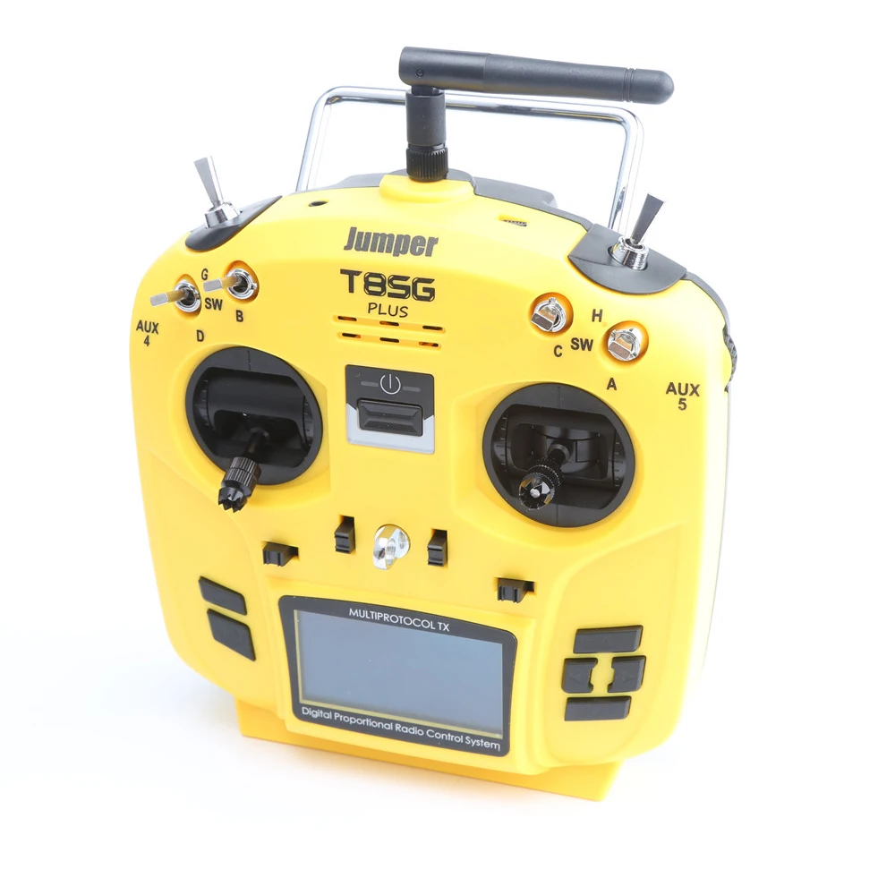 

Jumper T8SG V2 Advanced Multi-Protocol 12CH Compact Transmitter With Box For FPV Quadcopter Rc helicopter