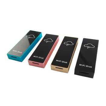 

JEDX Wireless WiFi Disk Micro SD/TF Hard Drive 256GB Memory Storage Adapter With CardReader WiFi Hotspot for Upload Download