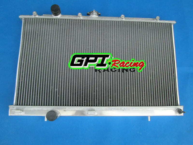 3 ROW 56MM FOR Mitsubishi LANCER EVO 4 5 6 1997 1998 1999 2000 MT Aluminum Radiator |