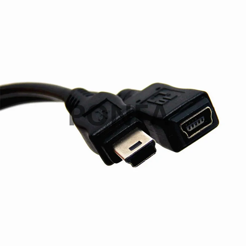 Мини-usb B Тип 5pin папа к мини-usb мама мини-usb штекер к женскому удлинительному кабелю 1,5 м/0,5 м