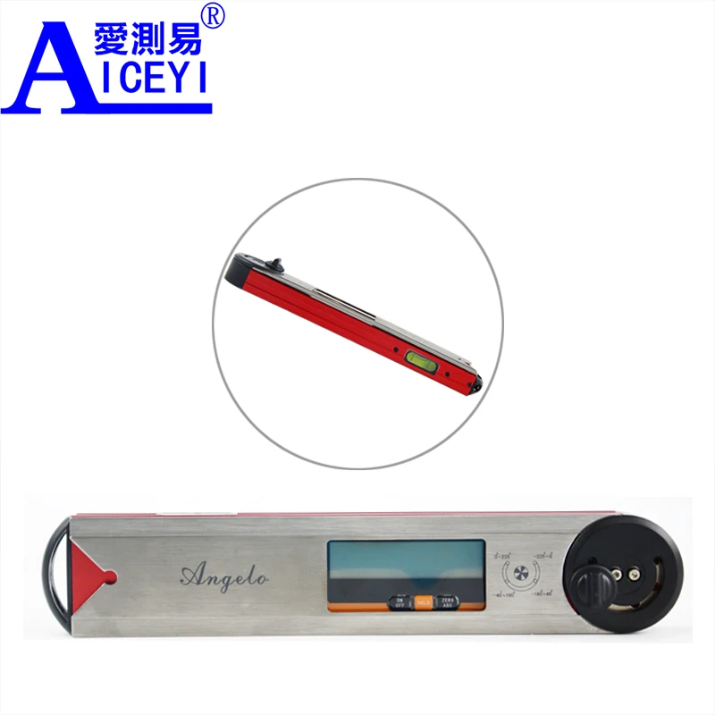 

High Precision Digital Electronic Angle Finder Gauge Protractor Inclinometer Level Alunimun Alloy Woodworking