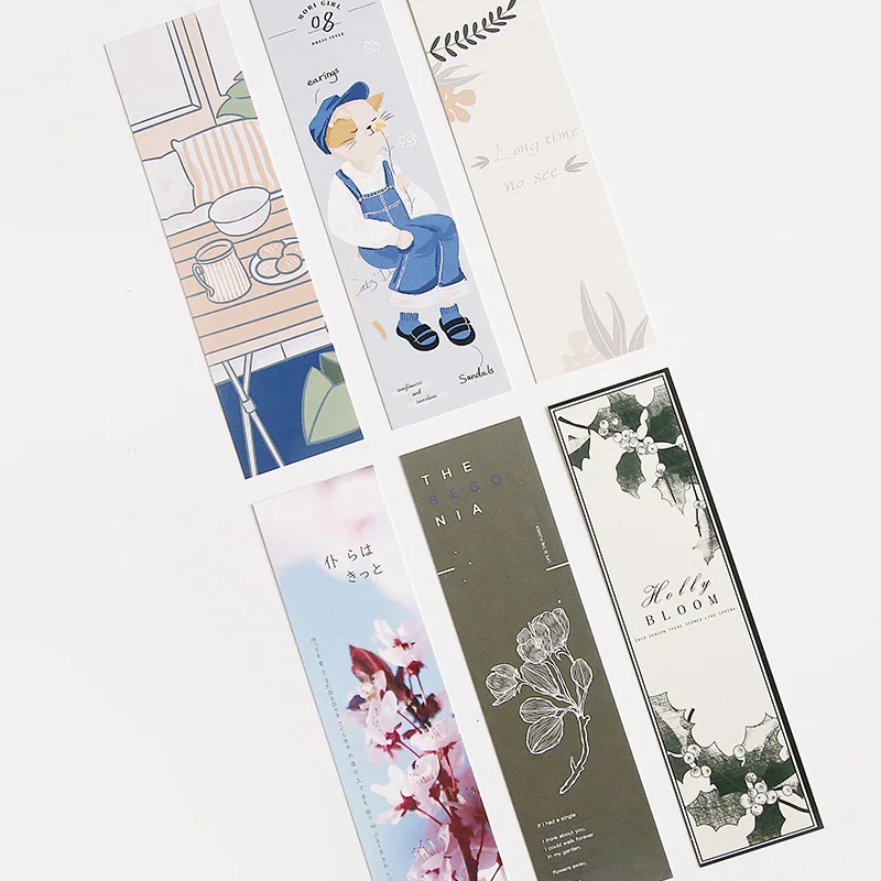 30PCS/Pack Kawaii Cute Sakura Flower Bookmark Paper Bookmarks Page Marker Stationery School Office Supplies Papeleria sl1958 30PCS/Pack Kawaii Cute Sakura Flower Bookmark Paper Bookmarks Page Marker Stationery School Office Supplies Papeleria sl1958