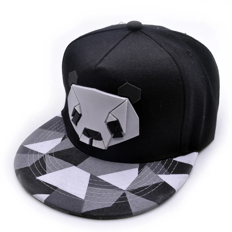 

New Cartoon panda Baseball Caps Adjustable Snapback Hats For youth Men Women Fashion animal Cap Hip Hop Sun Bone Hat