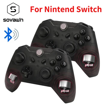 

Bluetooth Wireless Pro Game Controller Gamepad Joypad LEDs Remote Telescopic Controle Joystick for Nintend Switch Console For PC