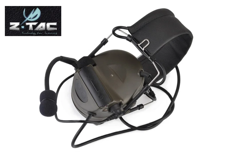 

Z-TAC Z041 zComtac II C2 Tactical Headset Noise Reduction Airsoft Hunting Gear(Z06010)