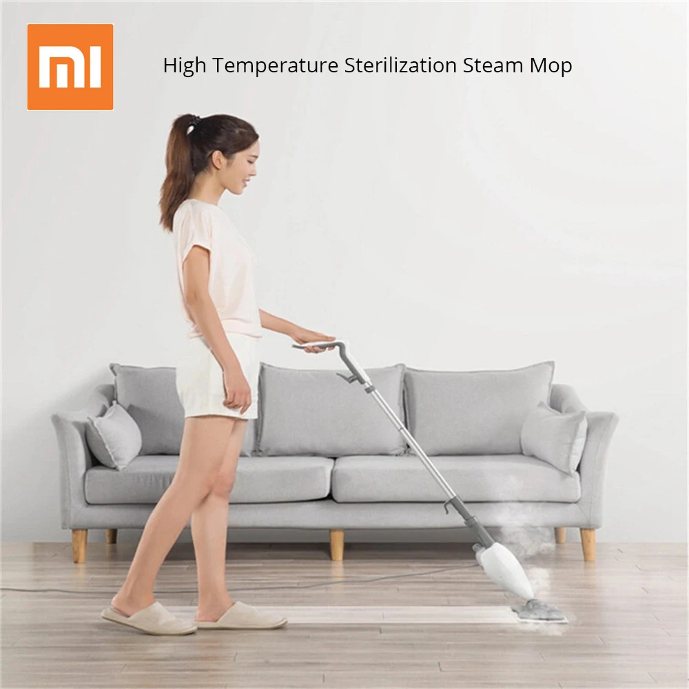 Оригинальный Xiaomi Mijia Deerma пар высокой температуры Швабра стерилизации