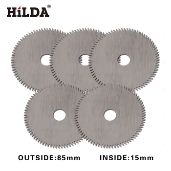 

HILDA Mini Circular Saw Blade 80 T for Wood Cutting Power Tool Accessories circular saw blade mini saw inside 85*15mm 5pcs
