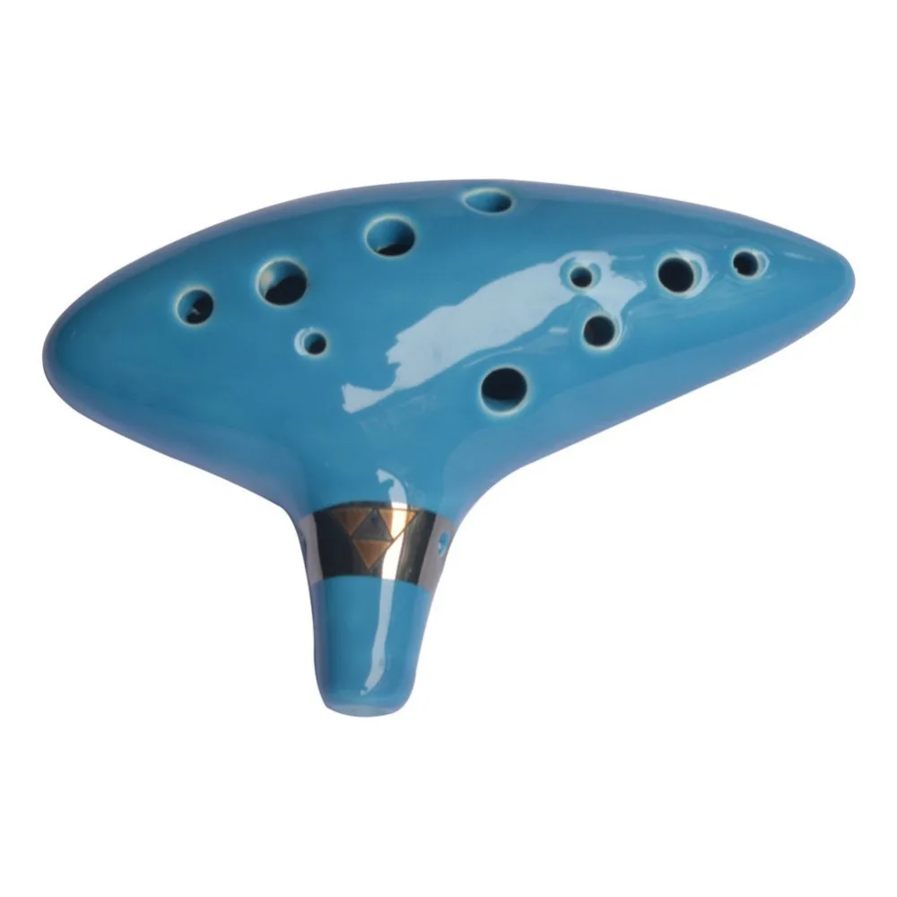 TOY STORES 12 Hole Ocarina Ceramic Alto C Legend of Zelda Zelda Ocarina