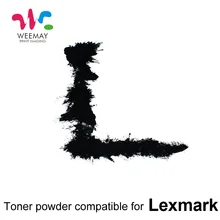 Черный тонер порошок совместимый для Lexmark лазерный струйный принтер все модели Высокое качество Хорошая посылка