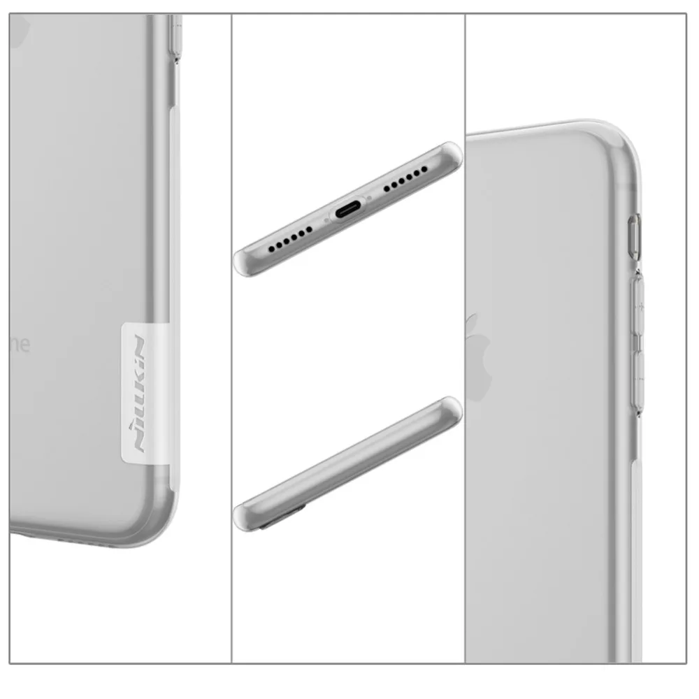 Для iPhone XS Max XR X 8 7 6 6s Plus чехол Nillkin TPU Ультратонкий чехол для телефона для iPhone XS Max XR X 8 7 6 6s Plus силиконовый чехол