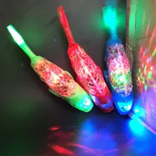 1 шт. мультяшная пластиковая игрушка для плавания в форме рыбы в форме животного, люминесцентная музыкальная электронная игрушка для детей, забавный подарок