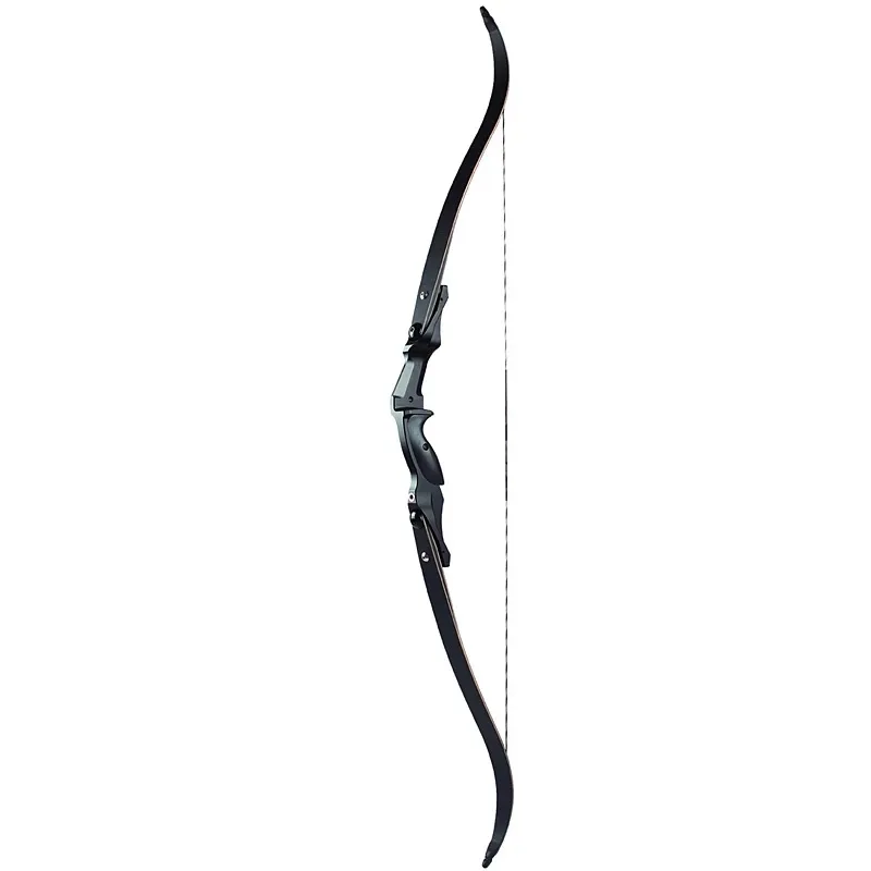 

Archery 30-50 lbs American Hunting Recurve Bow 60 Inches IBO 190FPS Aluminum Riser Traditional Longbow
