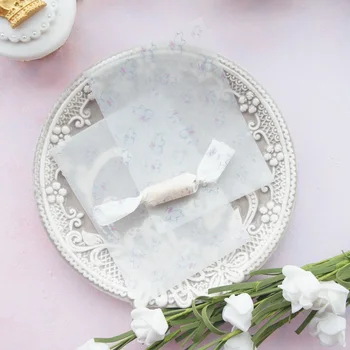 

new 9*12.5cm 100pcs white rabbit Candy paper as Nougat Chocolate Taffy candy Wrap For Christmas wedding Party Gift Decoration