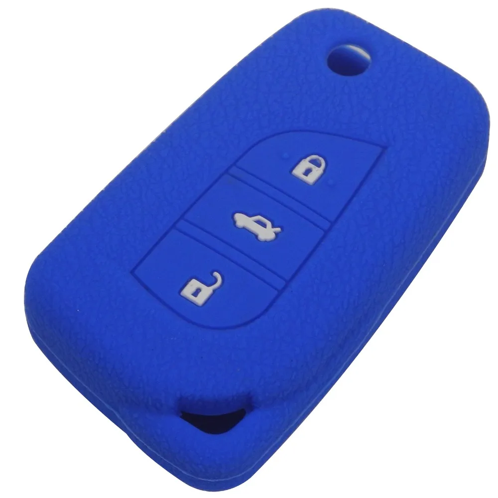 Silicone Flip Car Key Case Cover Set For Toyota Camry Highlander Corolla Prado REIZ Crown RAV4 fob Cover Protect Holder key case cover,remote control case cover