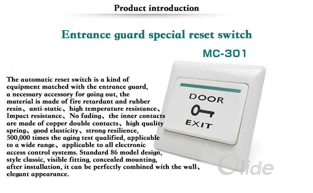 Door Exit Button Switch 2