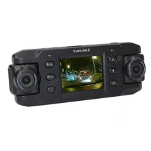 Горячая X8000 двойной объектив Автомобильная камера два объектива Автомобильный видеорегистратор gps g-сенсор CA365 X8000