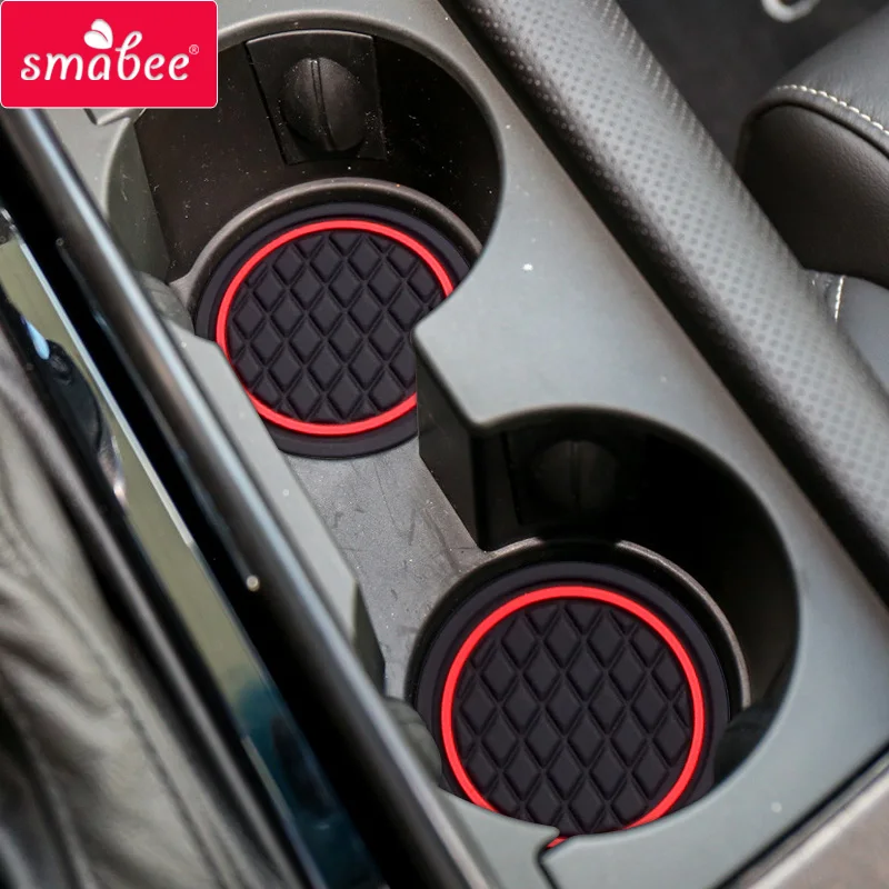 

SMABEE Anti-Slip Car Door Groove Mat for Cadillac XTS Gate slot mat Interior Accessories Non-slip mats Car Sticker Rubber Coaster