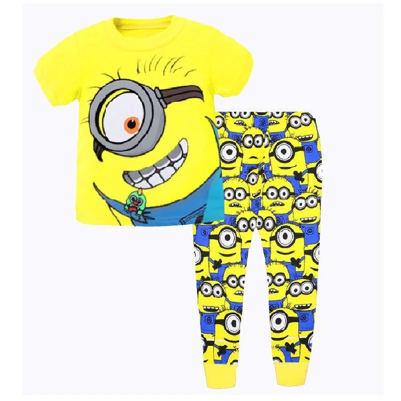 Bayi Minion Piyama Setelan 