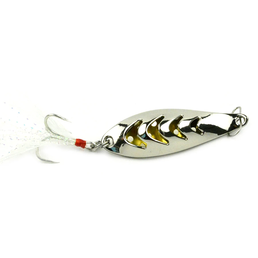 1-piece-hollow-excellent-TROUT-spoon-Metal-lure-fishing-bait-Jig-head-silver-and-gold-fishing (3)