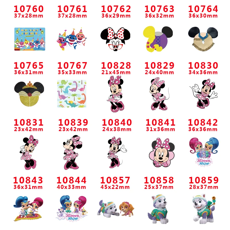 

Free shipping 30 pcs cartoon character planar resin PR 10760