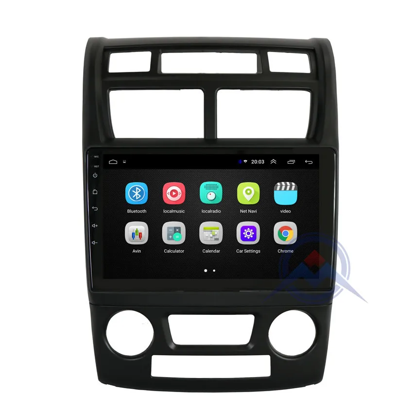Best ZOHANAVI 2.5D Android car radio multimedia player for KIA sportage 2007 2008 2009 2010 2011 audio radio stereo DVD gps 1