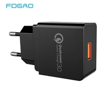 DCAE Быстрая зарядка 3,0 USB быстрое зарядное устройство EU/US QC3.0 USB настенное зарядное устройство адаптер зарядное устройство для телефона s для iphone X 8 Xiaomi samsung huawei