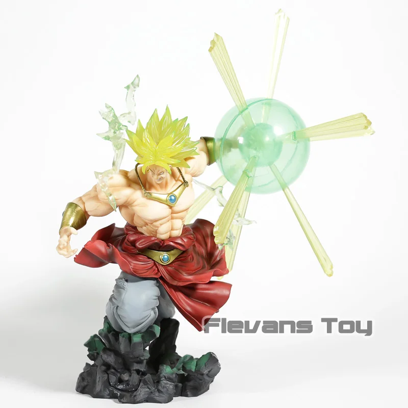 Dragon Ball Z легендарный Супер Saiyan Broly Urning сражения Ver. ПВХ Рисунок Модель игрушки коллекция Статуэтка Статуя