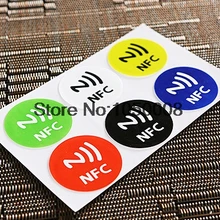 6 шт/лот) NFC бирки стикер s NTAG213 NFC метки наклейки-этикетки универсальные этикетки Ntag213 RFID бирка для всех NFC телефонов