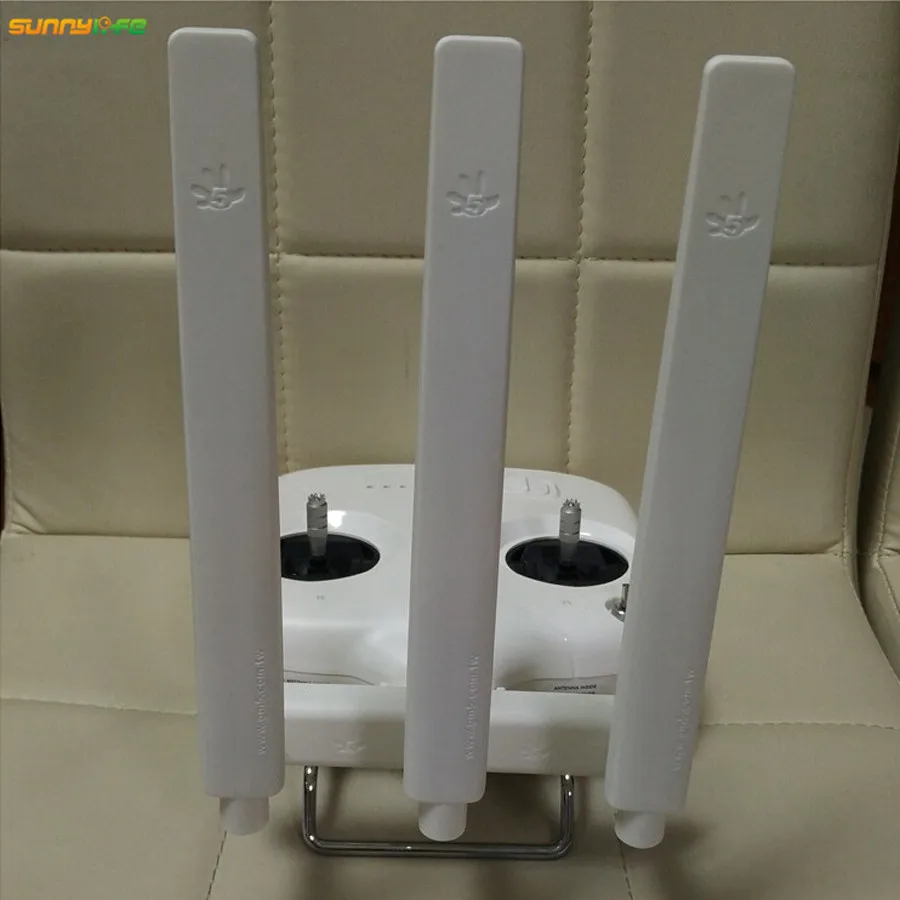 Fantasma Omni-direcional Padrão Estendido Faixa Signal Booster Sinal Reforçada Remontagem Antena Combo Drone Partes Dji 3 s 3se