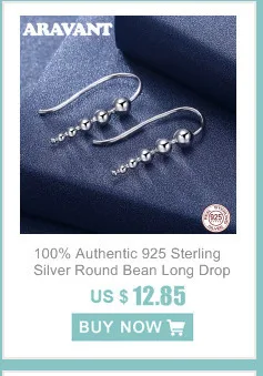 925 Silver Fashion Moon Hoop Earring For Women Silver Jewelry