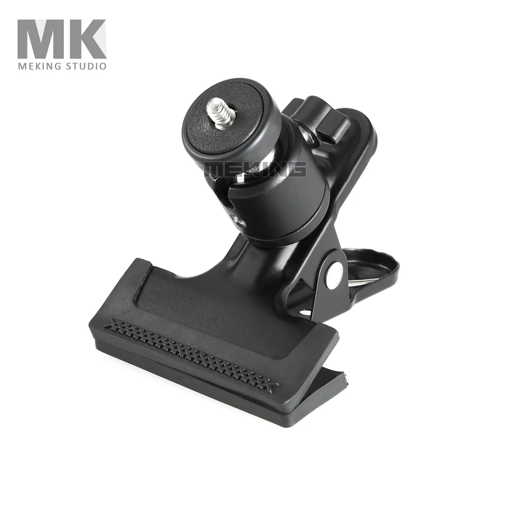 Штативные головки Multi-function Clip Clamp Holder крепление со стандартной шаровой головкой 1/4 винт аксессуары для фотосъемки для держателя камеры - изображение