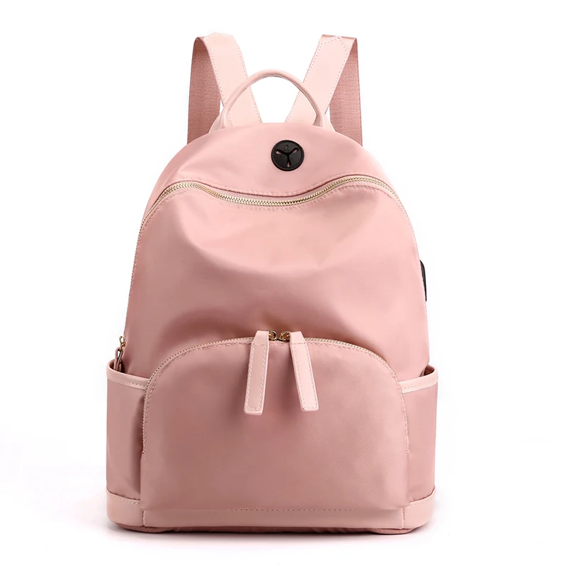 

Casual high quality nylon School Backpack For Teenage Girl Women Backpacks Nylon Waterproof Casual Laptop Bagpack shoulder bag