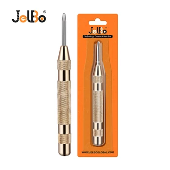 

JelBo 5 inch Automatic Center Punch Drill Bit Semi Automatic Break Window Device Drill Bit Tools for Determine Drilling Position
