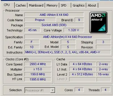 AMD Athlon X4 640 X4-640 3GHz Quad-Core CPU Processor   ADX640WFK42GM 95W Socket AM3 938pin ryzen threadripper