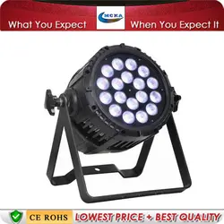 Водонепроницаемый 18*10 Вт LED PAR Light DJ LED PAR света диско номинальной свет