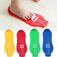 Детская обувь для измерения размера обуви, измерительная линейка, инструмент для измерения размера обуви для малышей, регулируемое устройство, комплект линеек