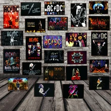 Музыкальная группа винтажный оловянный знак потертый шик Звезда металлическая пластина Ретро гаражные украшения для дома настенный бар арт-плакат 30X20 см DU-2500