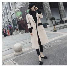 Sobretudo распродажа Abrigo Mujer зимнее пальто для женщин новая Корейская версия женское Свободное пальто большой размер средней длины утолщенное шоу