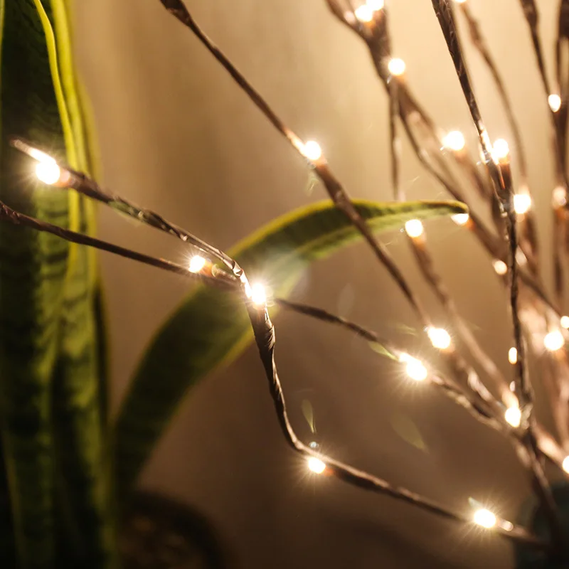 20 LED Bulbs Willow Branch Lamp Holiday Lighting Home Living Room Fairy Lights Outdoor Christmas Party Garden Deco Lights PD044 20 LED Bulbs Willow Branch Lamp Holiday Lighting Home Living Room Fairy Lights Outdoor Christmas Party Garden Deco Lights PD044