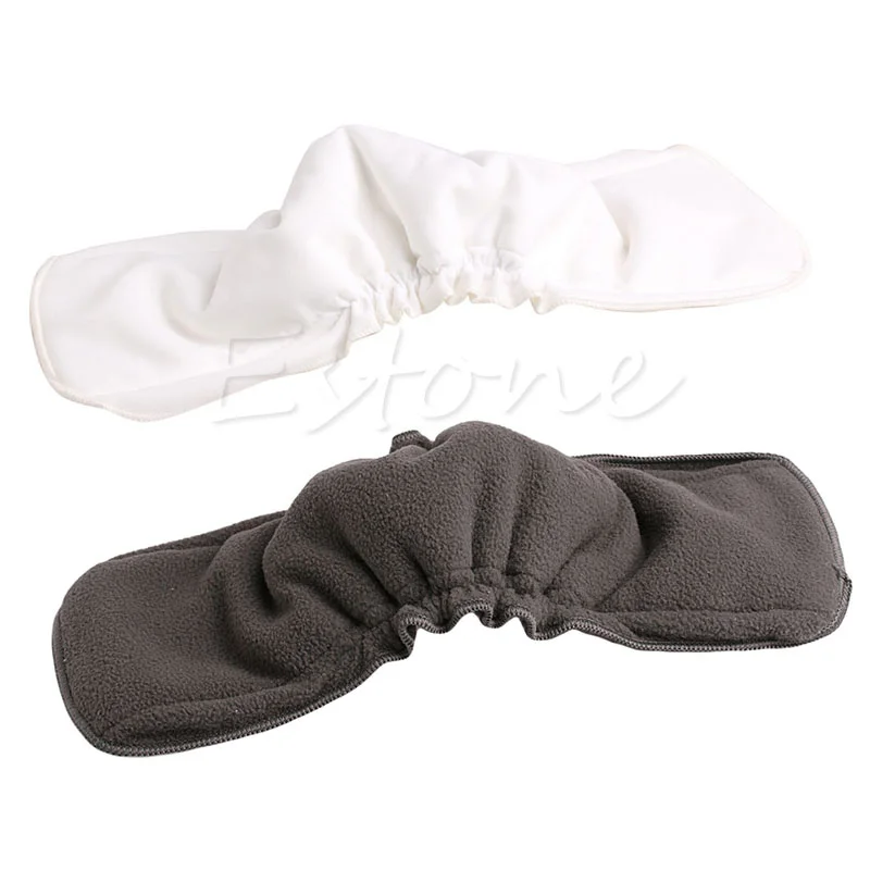 

5 Layers Bamboo Fiber Cloth Diaper Insert Liners Reusable Nappy Changing Pad New