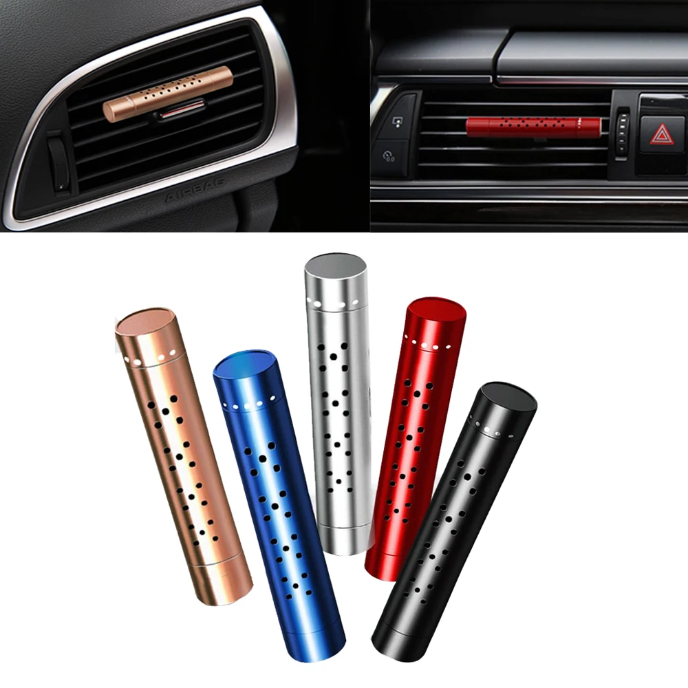 

Car air freshener car air outlet perfume breathable air freshener car air conditioning clip magnet diffuser solid perfume