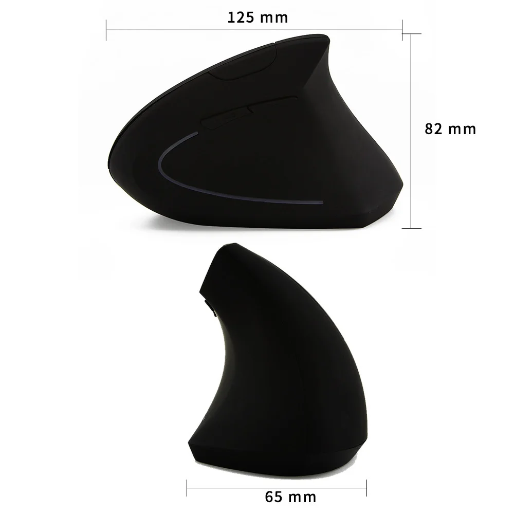 CHUYI 2.4G Wireless Optical Ergonomic Vertical Mouse 800/1200/1600 DPI USB Computer Mice Gaming Mause For PC Gamer Laptop CHUYI 2.4G Wireless Optical Ergonomic Vertical Mouse 800/1200/1600 DPI USB Computer Mice Gaming Mause For PC Gamer Laptop