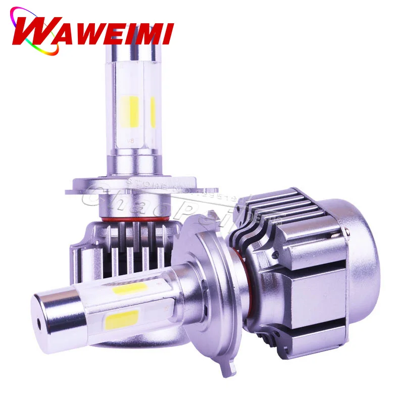 2pcs V8 LED Headlight Bulb Motorcycle 9004 H4 9005 9006 H7 H11 40W Work