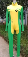 X-men Rogue Cosplay Costume Adult Women Halloween Clothing Version 01 Custom Made