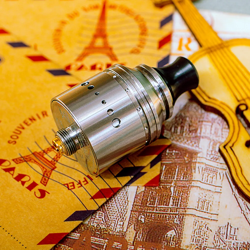Электронная сигарета Vapefly Holic MTL RDA простая в изготовлении одна катушка 22 2 мм с