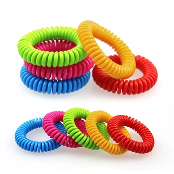 

5pcs Anti Mosquito Repellent Bracelets Multicolor Pest Control Bracelets Adults Kids Insect Protection Wrist Band For Outdoor