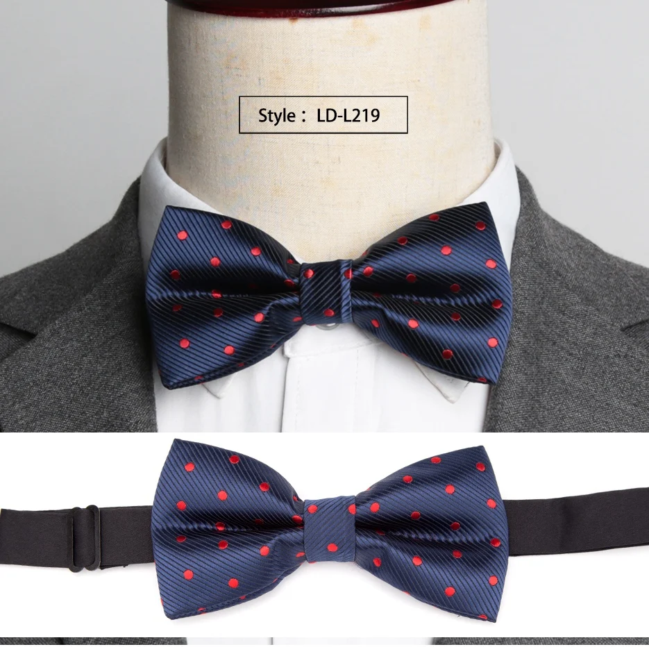 Мужской галстук-бабочка жаккардовые галстук мальчик для мужчин модные бизнес Свадебные в полоску галстук бабочка мужской Платье рубашка