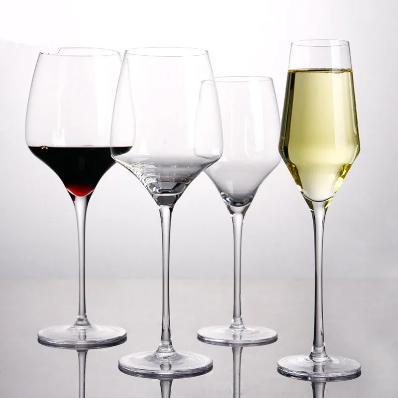 2018 Elegant Round Wine Glasses Fashion Transparent High Grade Lead