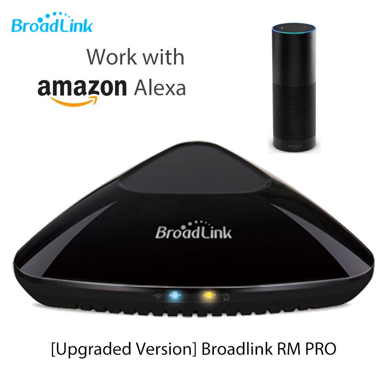 

Broadlink Pro Smart Home Automation Intelligent Universal Wi-Fi/IR/RF Switch Remote Controller Compatible with Alexa