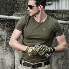 Летняя растягивающаяся быстросохнущая хлопковая облегающая футболка с коротким рукавом для фитнеса, мужская спортивная эластичная футболка для езды на велосипеде